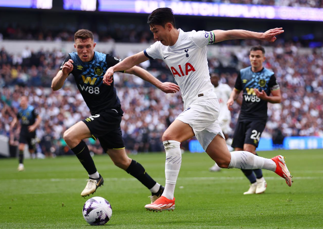 statistik burnley vs tottenham